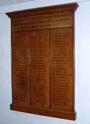 2. Meriden Memorial Plaque